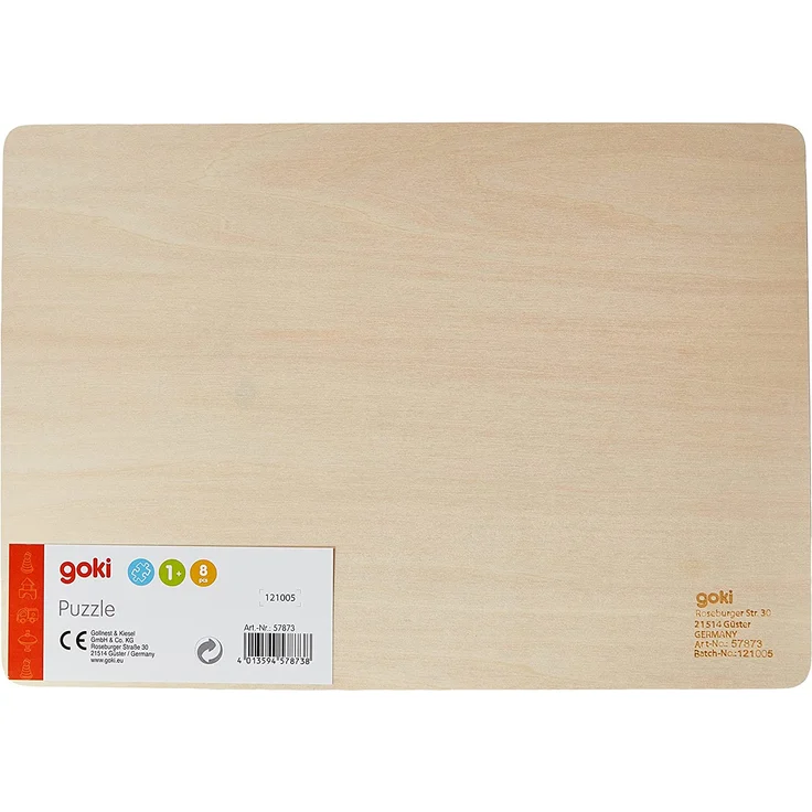 Goki 57873 - Steckpuzzle - Bauernhof VII – Bild 2
