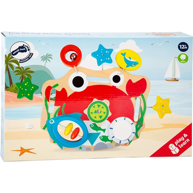 small foot 4759 Spieltafel „Motorik“ aus stabilem Holz – Bild 2