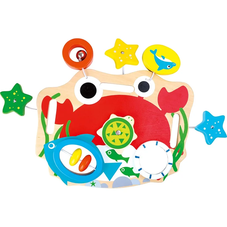 small foot 4759 Spieltafel „Motorik“ aus stabilem Holz – Bild 1