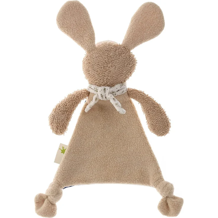 sigikid, Mädchen und Jungen, Schnuffeltuch Organic Collection, Hund, Blau/Weiß, 40503 – Bild 4
