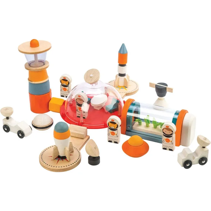 Spielset Raumstation Leben auf dem Mars | Tender Leaf Toys