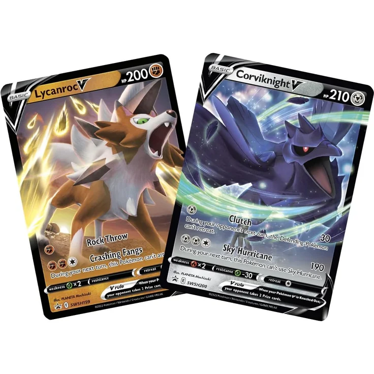 Pokemon TCG: Lycanroc V VS Corviknight V Battle Deck Bundle - ready to play – Bild 10
