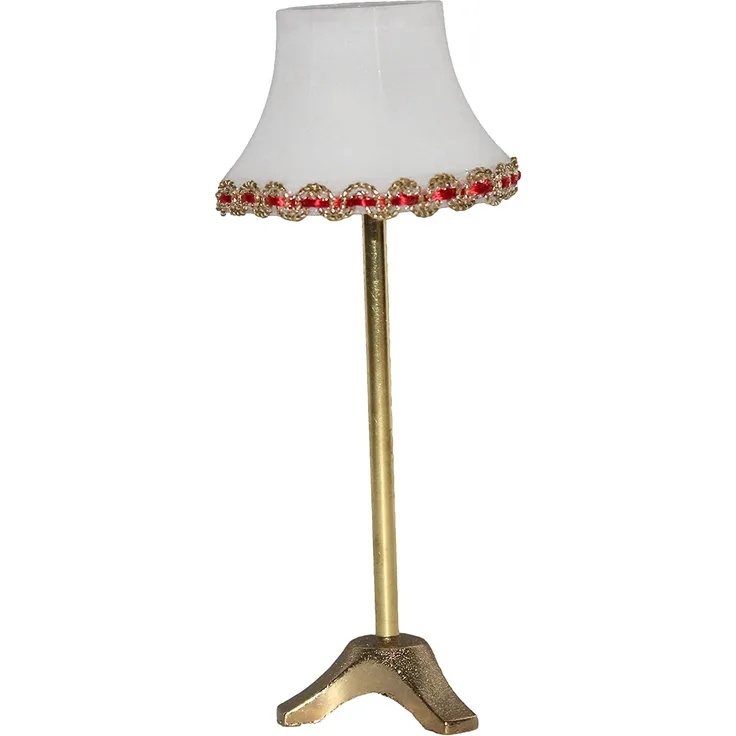 Kahlert Licht 19211 Puppenhauszubehör, messingfarben, weiß, Gold, rot