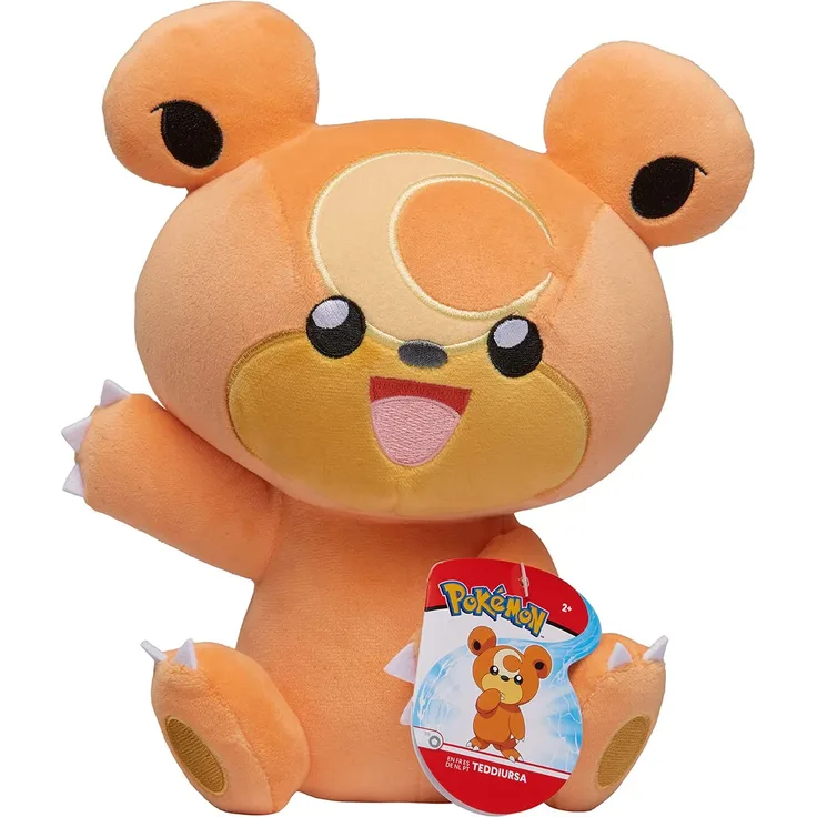 Bandai Pokémon-Peluche 20 cm Teddiursa WT0056