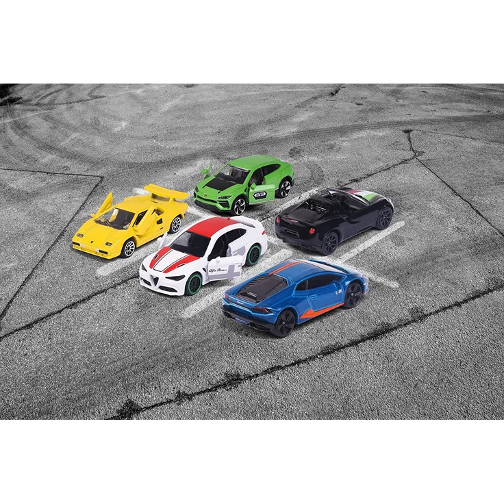 Majorette 212053178 Dream Cars Italy, 5 Pieces Giftpack – Bild 4