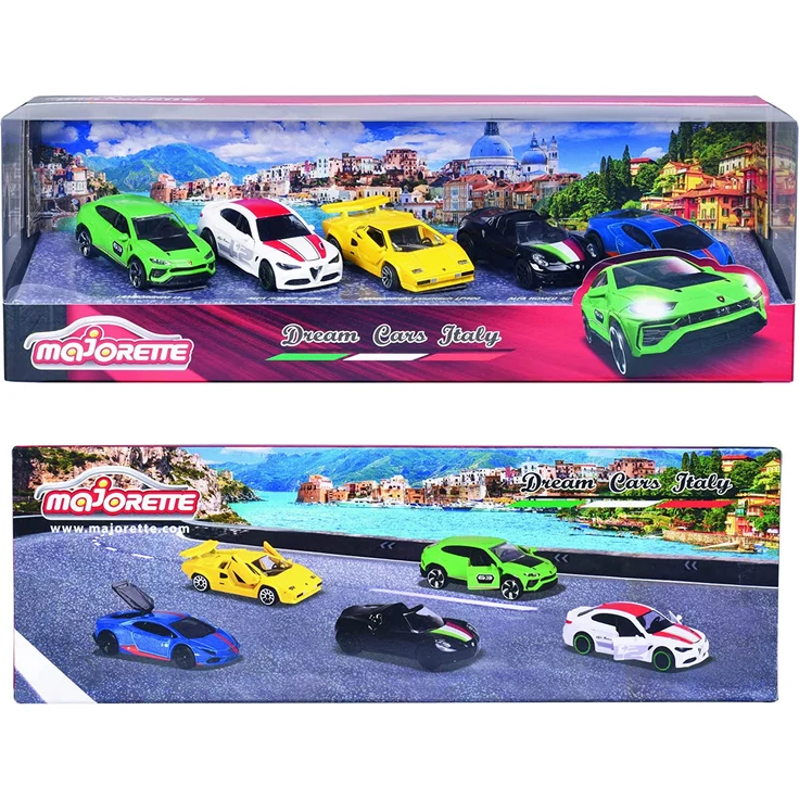 Majorette 212053178 Dream Cars Italy, 5 Pieces Giftpack – Bild 2