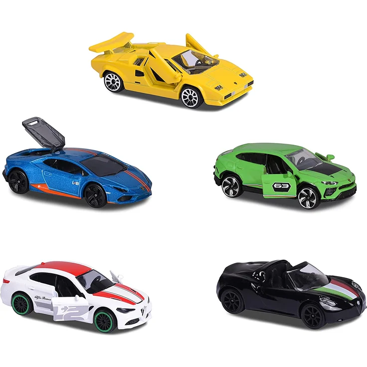 Majorette 212053178 Dream Cars Italy, 5 Pieces Giftpack – Bild 3