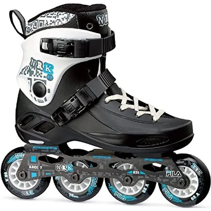FILA SKATES Inline Skates Nrk ST in Linea, Unisex Kinder, Nrk St, schwarz/hellgrau