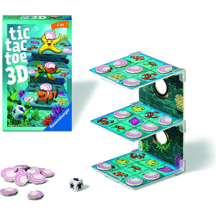Ravensburger Mitbringspiel tic tac toe 3D – Bild 1