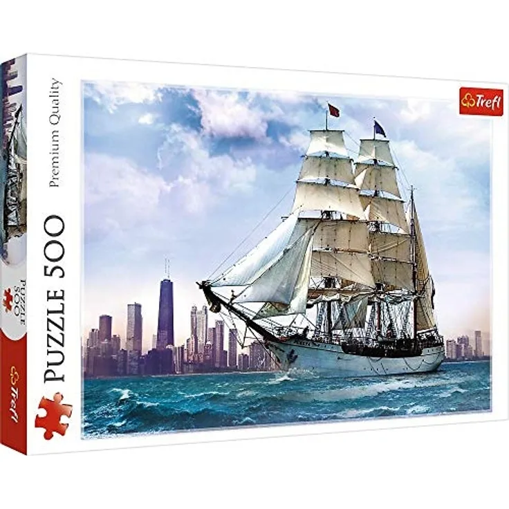 Trefl Puzzle 500 Teile, Segeln Chicago