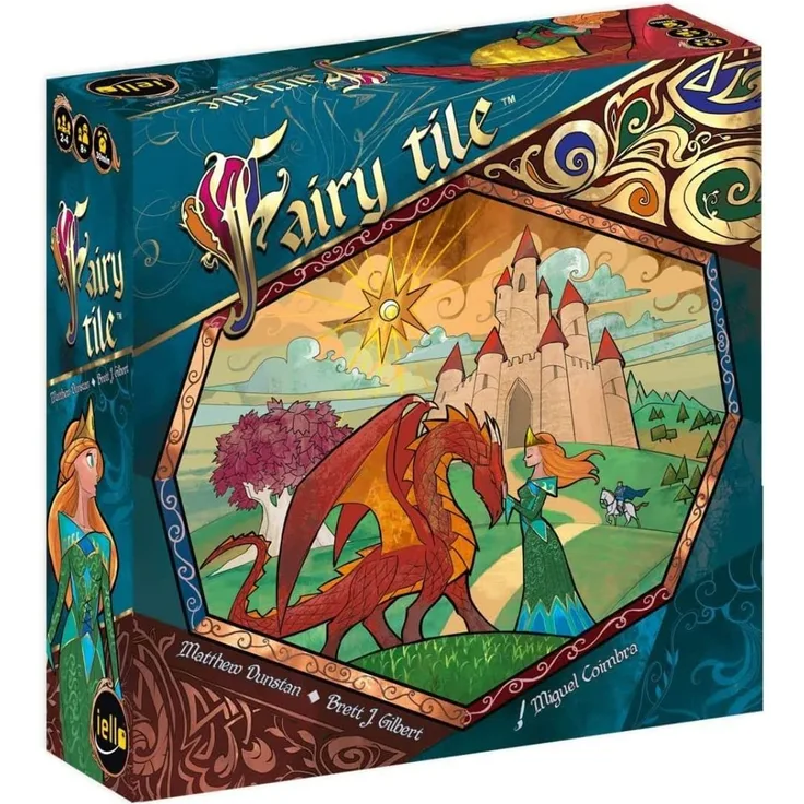 IELLO Tash – Fairy Tile Spiel der Reflexion, 51395