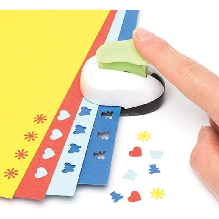 folia 7219 - Ganzjahr Motivstanzermini Set 1, 4 Stanzer (8mm) sortiert – Bild 2