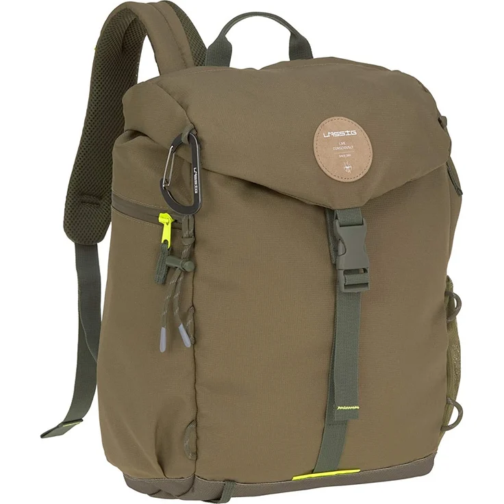 Lässig Wickelrucksack Outdoor Backpack - Olive – Bild 5