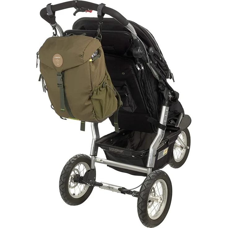 Lässig Wickelrucksack Outdoor Backpack - Olive – Bild 11