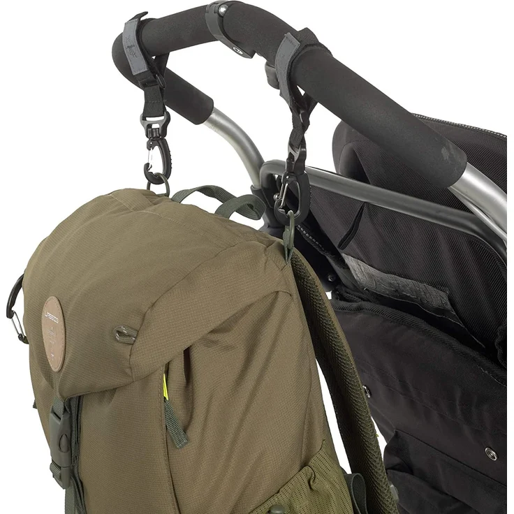 Lässig Wickelrucksack Outdoor Backpack - Olive – Bild 7