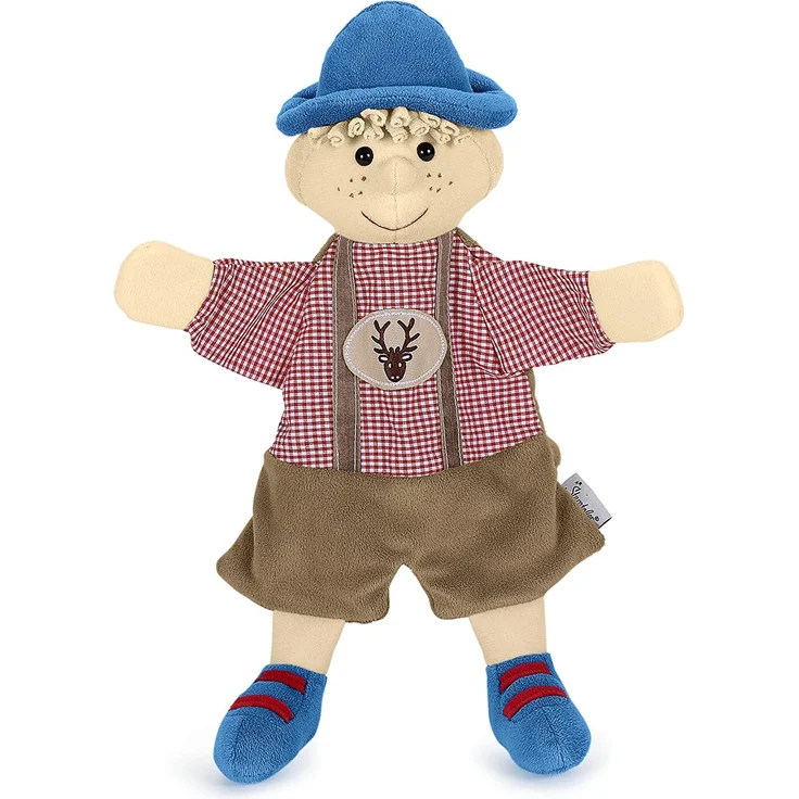 Sterntaler Handpuppe Seppel, 32 x 27 x 9 cm, Mehrfarbig – Bild 1