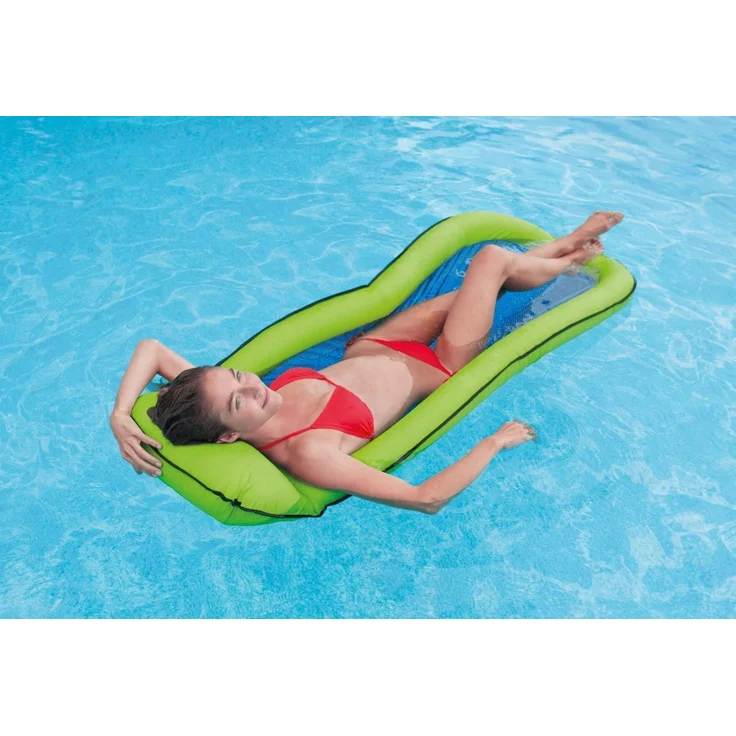 Intex 58836EU ' Mesh Lounge', aufblasbarer Wasserhängematte,178 x 94 cm, 1x Stück, zufällige Farbauswahl, max. belastbar bis 80 kg – Bild 5