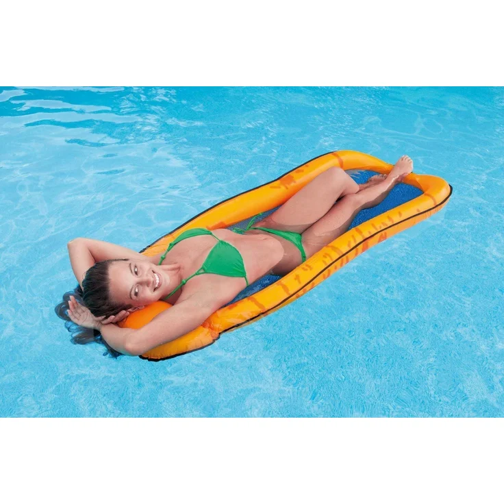 Intex 58836EU ' Mesh Lounge', aufblasbarer Wasserhängematte,178 x 94 cm, 1x Stück, zufällige Farbauswahl, max. belastbar bis 80 kg – Bild 6