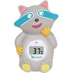 Badabulle B037002 Badethermometer 'Waschbär', mehrfarbig