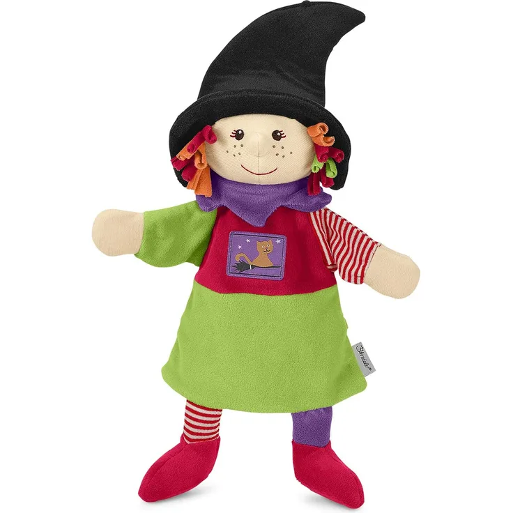 Sterntaler Handpuppe Hexe, 34 x 27 x 9 cm, Bunt