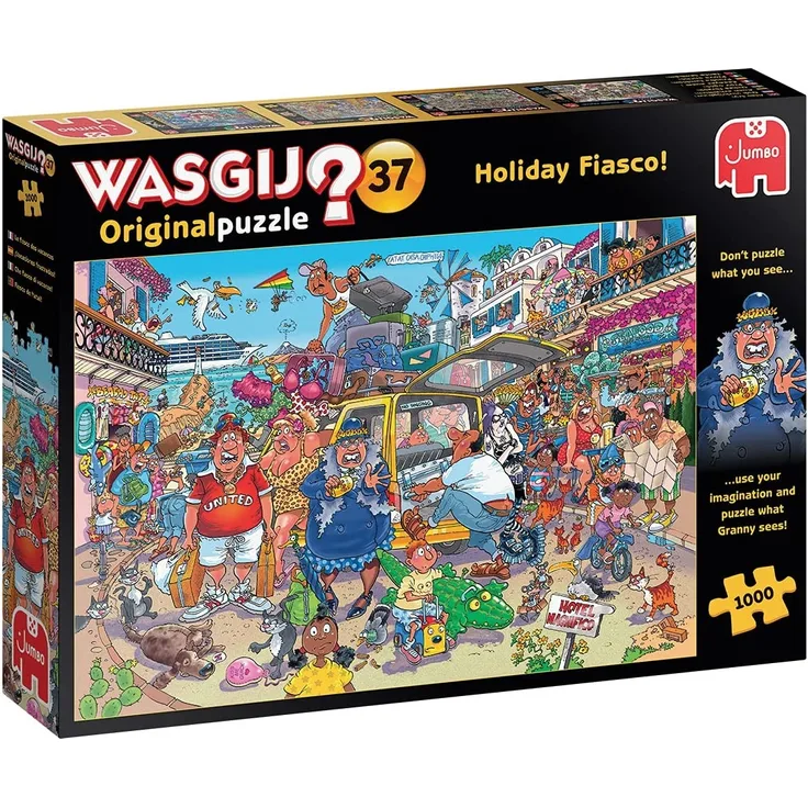 puzzle Wasgij Original 37 Urlaub Fiasko 1000 Teile