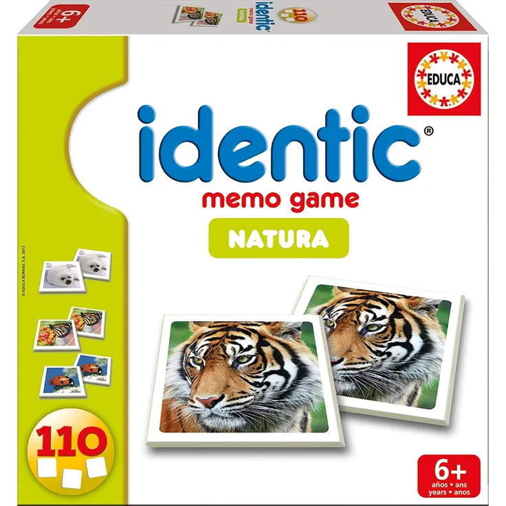 Educa 14783 - Identic Memospiel Natur
