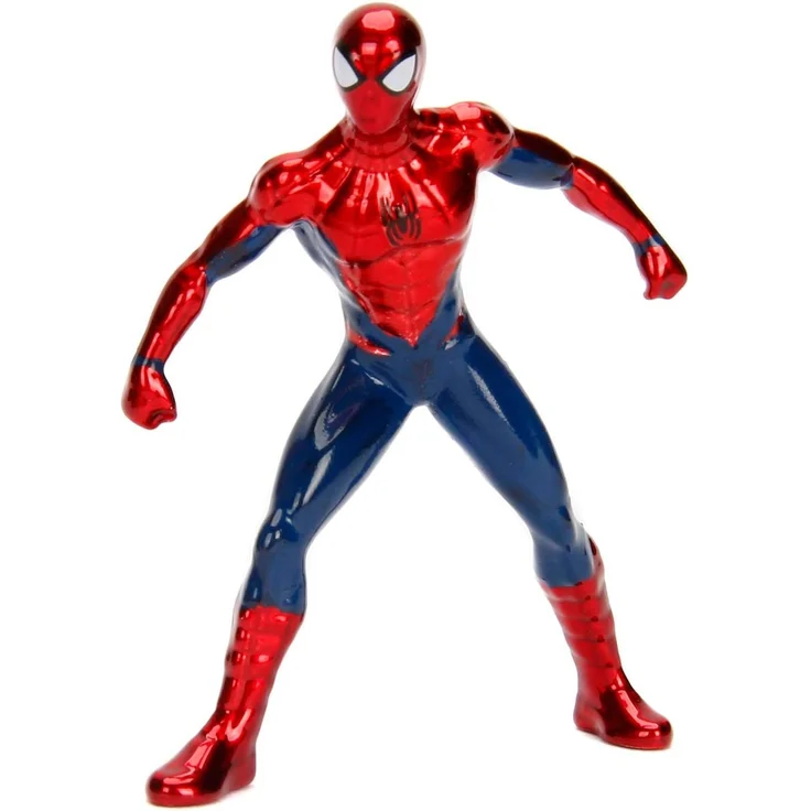 Jada Toys 253225002 'Marvel Spider-Man 2017 Ford GT 1:24', ab 8 Jahren, Spielzeugauto, öffnende Türen, Kofferraum & Motorhaube, inkl. Spiderman Figur, 1:24, rot – Bild 6