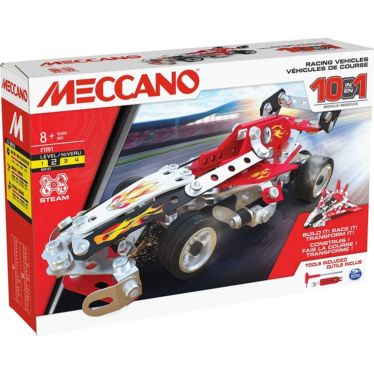 MECCANO constructor 10in1 Racing Vehicles 225pcs. 6060104 – Bild 9