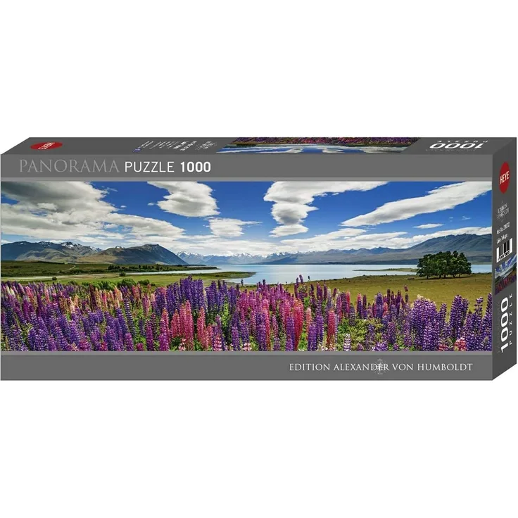 Heye Lake Tekapo 1000 Teile Puzzle, Grey