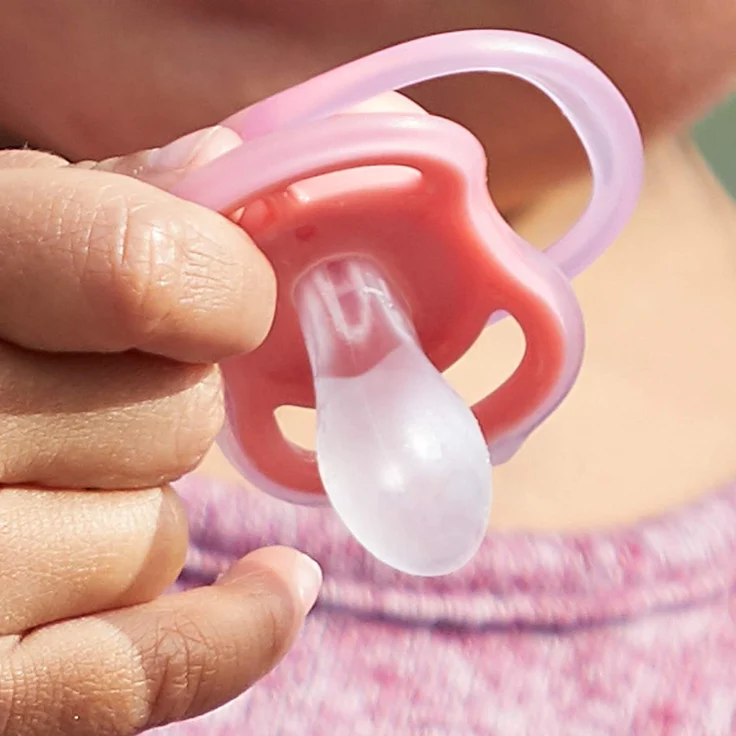 Philips Avent ultra air Schnuller 6-18 Monate SCF345/22, Doppelpack, Mädchen, Einhorn/Engel – Bild 6