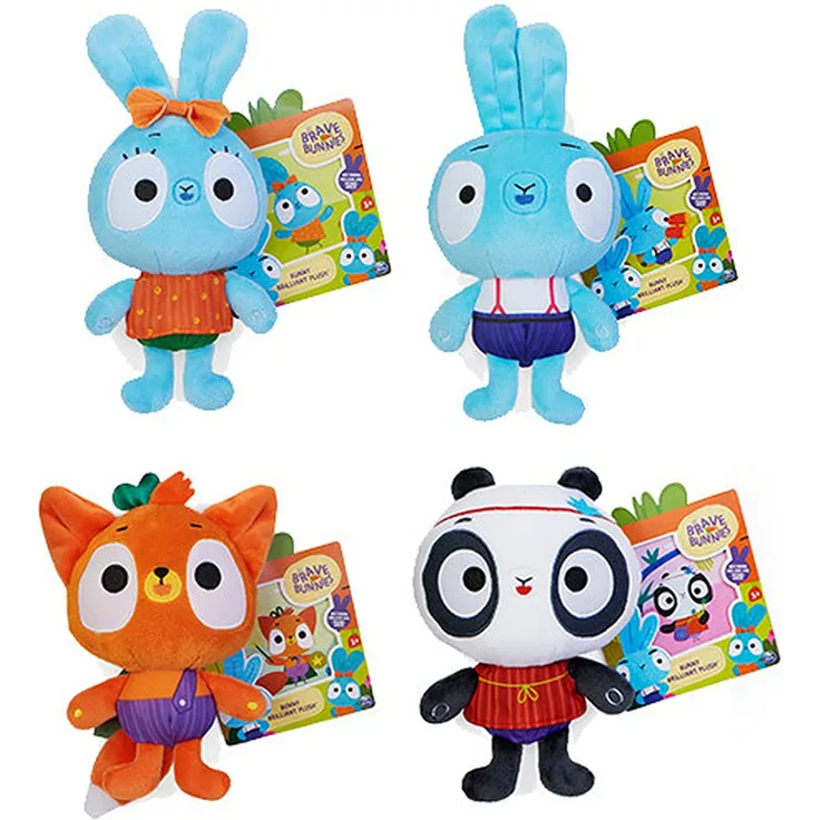 BUN Brave Bunnies Plush Asst, 1x Stück, zufällige Auswahl