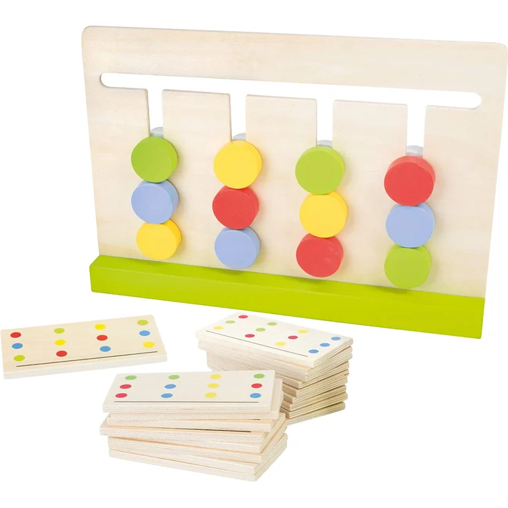 small foot 11103 Logik Labyrinth Educate aus Holz, FSC 100%-Zertifiziert Spielzeug, Mehrfarbig – Bild 2