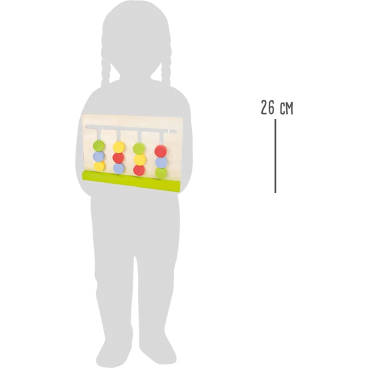 small foot 11103 Logik Labyrinth Educate aus Holz, FSC 100%-Zertifiziert Spielzeug, Mehrfarbig – Bild 5