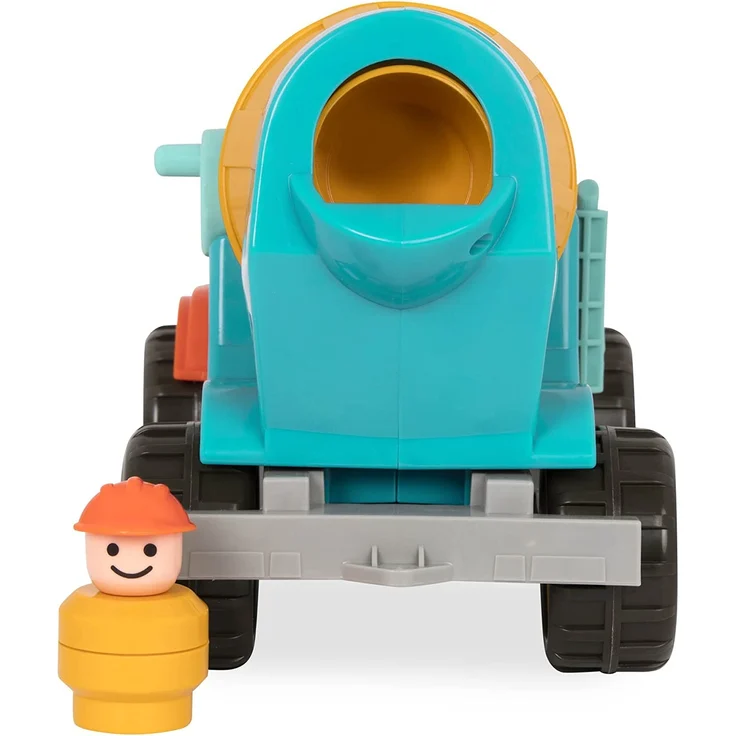 Battat – Betonmisch LKW mit Funktionen und beweglichen Teilen und Fahrer – Spielfahrzeug für Kleinkinder Ab 18 Monaten – Bild 7