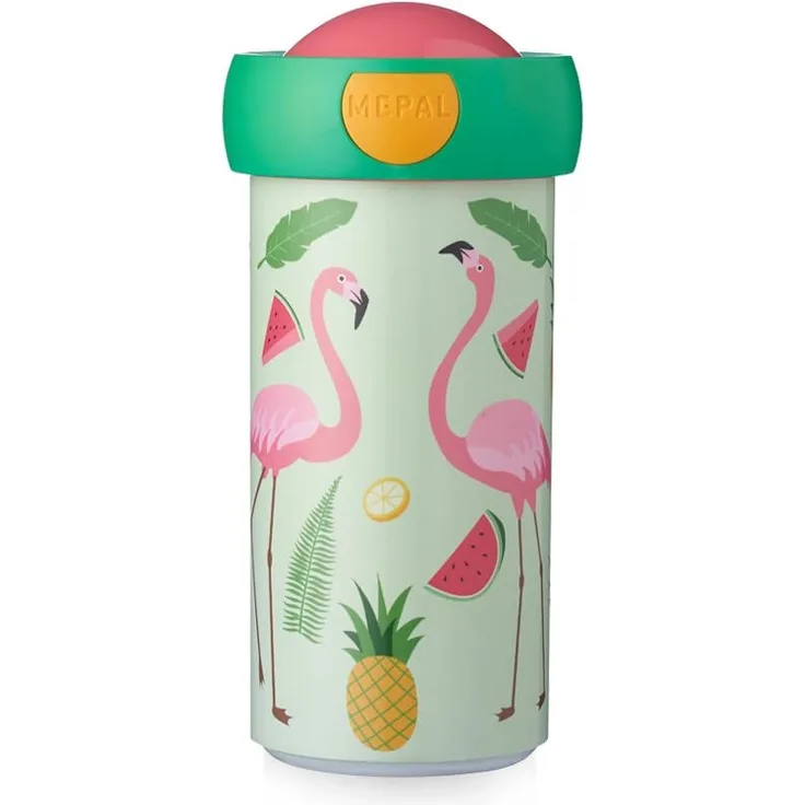 Mepal CAMPUS Verschlussbecher 300 ml Tropical Flamingo