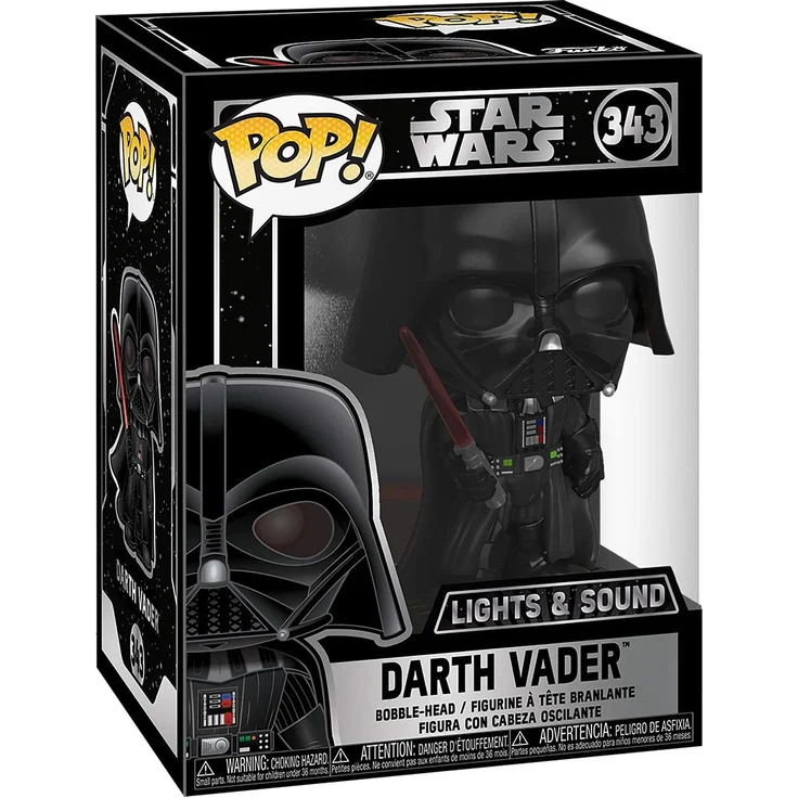 Funko 35519 Star Wars, Darth Vader Electronic POP Bobble, Multi – Bild 2