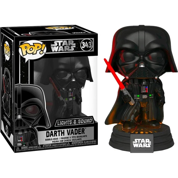 Funko 35519 Star Wars, Darth Vader Electronic POP Bobble, Multi – Bild 3