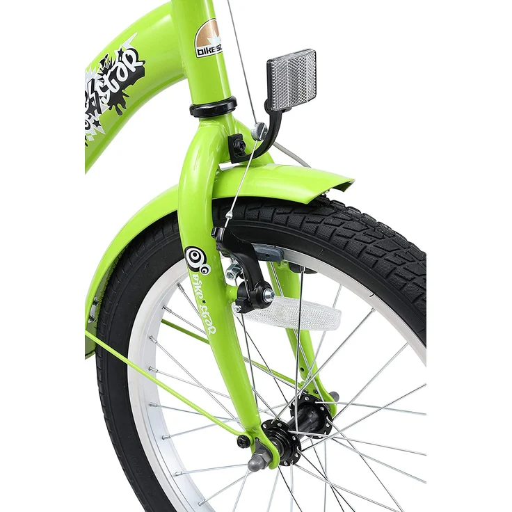 Bikestar Classic Kinderfahrrad 18 Zoll - Grün – Bild 7
