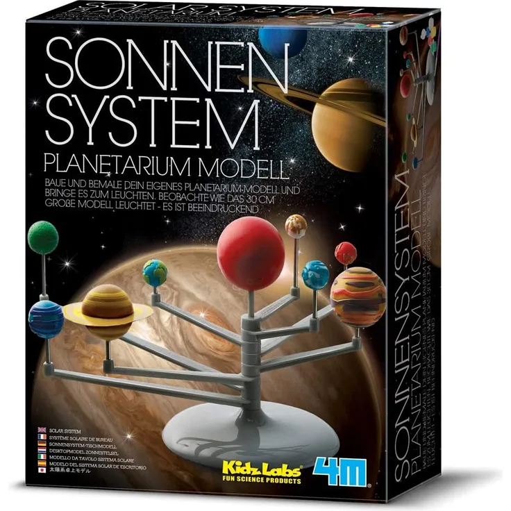 4M 68399 68399-Sonnensystem Planetarium Modell, bunt