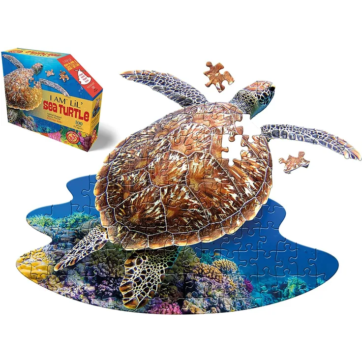 Madd Capp - Konturpuzzle Jr. Schildkröte 100 T.