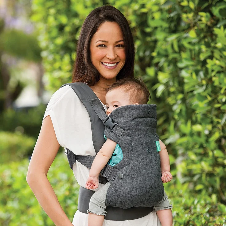 Infantino Flip 4-in-1 Convertible Carrier Gray – Bild 7