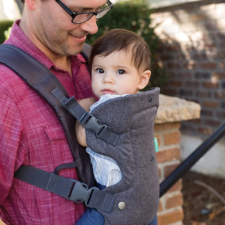 Infantino Flip 4-in-1 Convertible Carrier Gray – Bild 8