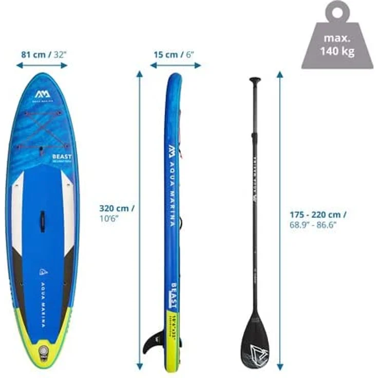 Aqua Marina SUP Beast 10. 6 – Bild 6