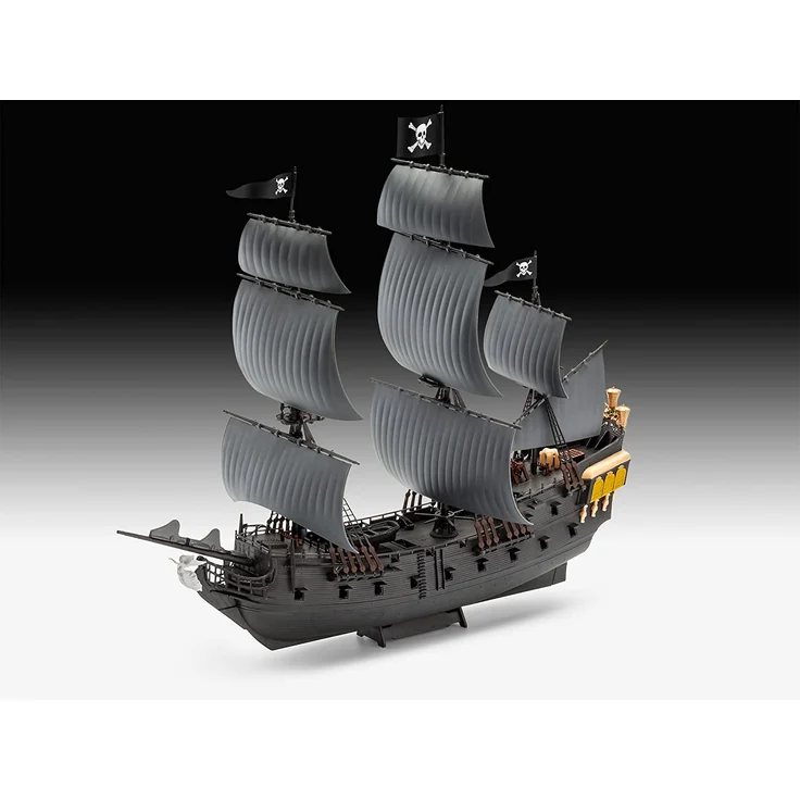 Revell easy click, 05499 BLACK PEARL, Modellbausatz, Maßstab 1:150, 26cm – Bild 3