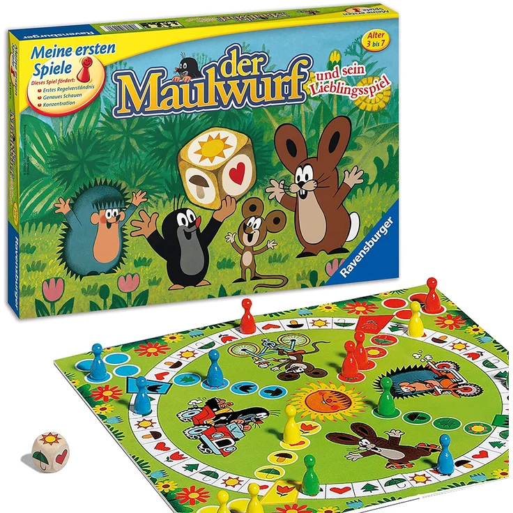 Ravensburger Spiel - Der Maulwurf und sein Lieblingsspiel – Bild 1