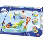 Ecoiffier 4610 Angeltisch, dunkelblau, türkis