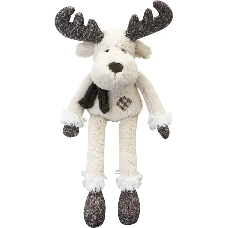 Peluches 770920 Rentier mit grauem Schal