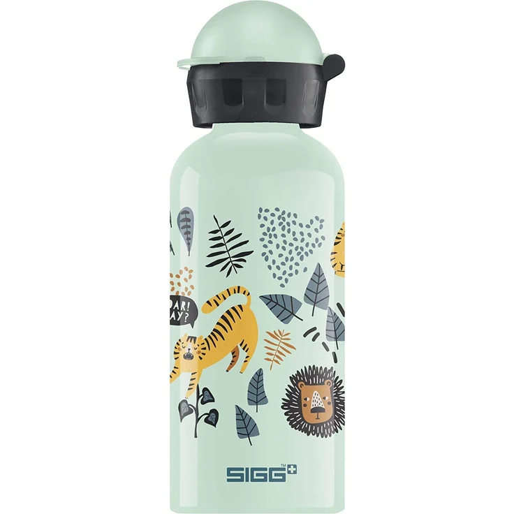 SIGG Trinkflasche KBT Jungle TZZ 0,4L, hellgrün – Bild 1
