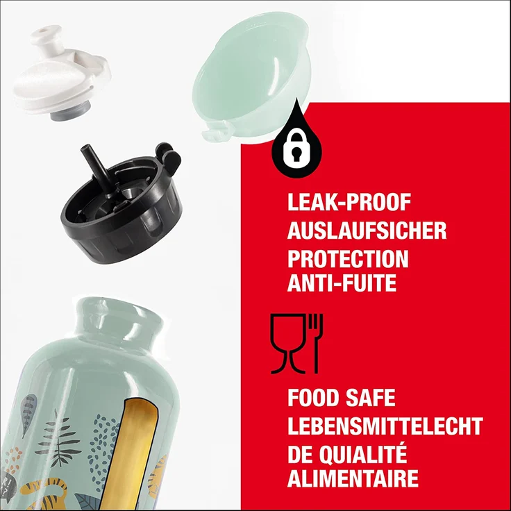 SIGG Trinkflasche KBT Jungle TZZ 0,4L, hellgrün – Bild 3