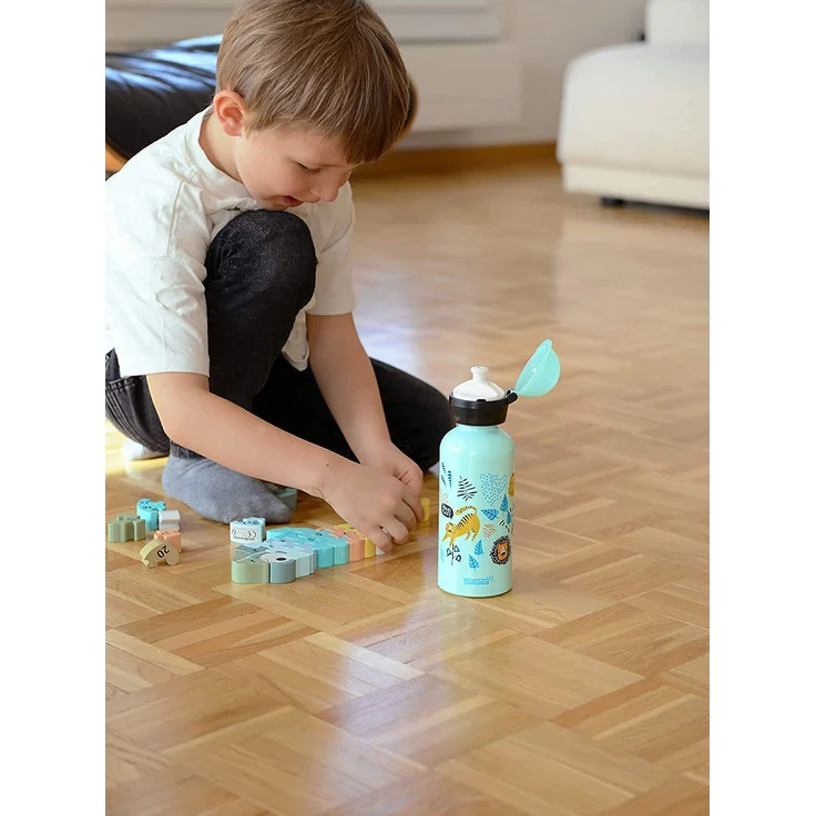 SIGG Trinkflasche KBT Jungle TZZ 0,4L, hellgrün – Bild 8